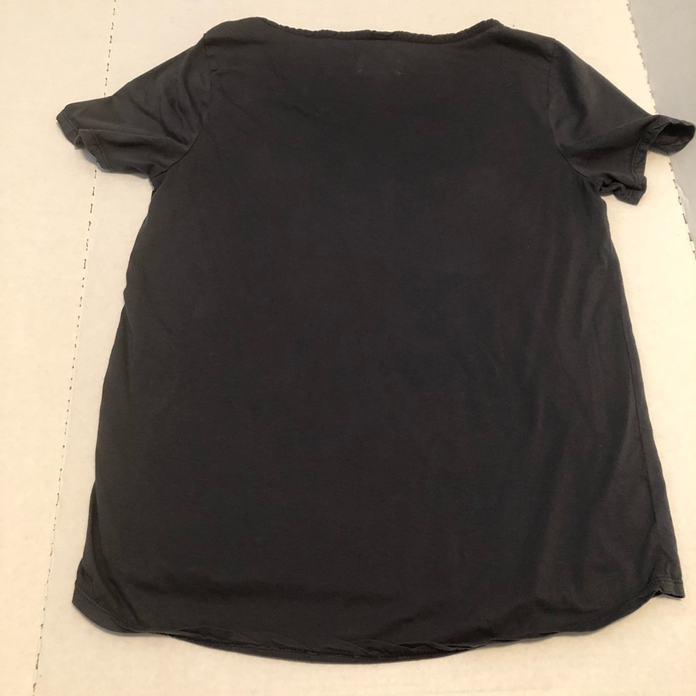 Lou and Grey dark gray top. Size M. - Picture 9 of 10